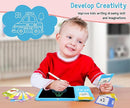 Rylai Toddler Toys Talking Flash Cards, Kindergarten Learning Resources 510 Sight Words with Drawing Tablet for Speaking Doodling, Sensory Toys for Kids with Autism, Boys Girls 2 3 4 5 6, Blue by TinyTreasures Baby Boutique