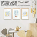 upsimples 12x18 Frame, Natural Solid Wooden Picture Frames, Display 11x17 with Mat or 12 x 18 Without Mat, Vertical or Horizontal Wall Hanging, 1 Pack, Natural by CozyNest Decor