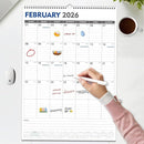 GuassLee Large Wall Calendar 2025-2026, 22"x15" Vertical Wall Calendar 2025, Jun. 2025 to Dec. 2026, 19-Month Paper Hanging Planner Wall with Julian Date for Office Home Planning & Organizing by TinyTreasures Baby Boutique