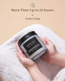 M&SENSE Jasmine & Clean Cotton Spring Scented Candle, 11.6oz Aromatherapy Gifts 2 Wick 70 Hours Long Lasting Burn, Natural Organic Soy Candle, Housewarming Gifts for Dad Mom Friends by CozyNest Decor