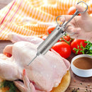 Meat Injector Syringe Kit for Smoker with 3 Flavor Food Injector Syringe Meat Needles, Injection Marinades Brine for Meat, Turkey; 2-oz, Including Paper and E-Book (PDF) User Manual by GreenHaven Gardens
