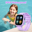 Waterproof Smart Watch for Kids Girls Ages 5-12 with 39 Games, HD Camera, Video, Music, Habit Tracking, Alarm, Pedometer, Kids Smart Watch Chrismars Birthday Gift for Girls Age 5 6 7 8(Purple) by TinyTreasures Baby Boutique