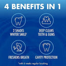 ARM & HAMMER Advance White Toothpaste, Teeth Whitening Baking Soda Toothpaste with Stain Defense Technology and Fluoride, Clean Mint Flavor, 6.0 Oz (4 Pack) by CozyNest Decor