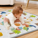 Baby Play Mat 71" X 79" Large Baby Floor Play Mat One-Piece Baby Crawling Mat Non-Slip Cushioned Baby Floor Mat, Activity Playmats for Infants, Babies, Toddlers (71x79, Dinosaur) by TinyTreasures Baby Boutique