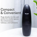 Scent Better Plug in Essential Oil Waterless Diffuser for Home, Hotel, Spa, Office with 500 sq ft Coverage - Includes Free Linen Breeze (Black) by TinyTreasures Baby Boutique