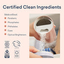 BLUELAND Oxi Laundry Booster Powder Refill 2-Pack, Fragrance Free & Clear, 50 Loads, 35.2 oz, Plastic-Free, Eco Friendly, Oxy Cleaner, Stain Remover by TinyTreasures Baby Boutique