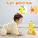 Baby Musical Duck Toy Dancing Crawling Tummy Time, Light Up Infant Toys 0-3-6 6-12 12-18 Months Gifts for 1 2 Year Old Boys Girls Baby Learning Development Toddler Toys Age 0-2 by TinyTreasures Baby Boutique