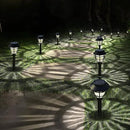 10 Pack Solar Pathway Lights Outdoor - Bright Solar Powered Garden Lights with Warm White LED, Auto On/Off Waterproof Path Lights Decorative, Landscape Lighting for Yard Patio Walkway Driveway by GreenHaven Gardens