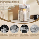 Humidifiers for Bedroom,Cool Mist Humidifiers Room Humidifier Colorful Breathing Light Silent Humidifier USB personal desktop humidifier, for baby bedroom travel office home by TinyTreasures Baby Boutique