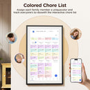 15.6 Inch Digital Calendar, Wall Electronic Desk Calendar, Full HD 1920 * 1080P IPS Touchscreen Interactive Display for Family Meal Planner Support - Streamline Household Organization by TinyTreasures Baby Boutique