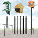 Bird Feeder Pole, 92in Adjustable Bird House Pole for Outdoors, Heavy Duty Smart Feeder Pole Mount Kit for Feeders, Birdhouse, Weather Station, Birdwatching by GreenHaven Gardens
