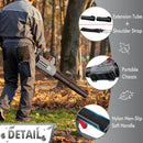 Leaf Blower Cordless (Upgraded) - 630CFM/160MPH, 21V Powerful Electric Cordless Leaf Blower with 2 x 4.0Ah Batteries and Charger, Battery Powered Leaf Blowers for Lawn Care, Patio, Yard, Dust, Snow by GreenHaven Gardens