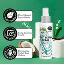 Clean-n-Fresh Toilet Spray 6.8 Fl.Oz, Poop Spray Beach Coco, Bathroom Air Fresheners Spray, Long Lasting Odor Eliminator - Coconut, Vanilla & Lily of the Valley by CozyNest Decor