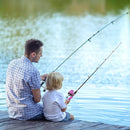 Urban Deco Kids Fishing Pole Set Portable Telescopic Kids Fishing Rod and Reel Combo Kit with Tackle Box for Beginners, Boys,Girls,Youth,Children by TinyTreasures Baby Boutique