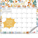 2025-2027 Magnetic Fridge Calendar 21 Monthly Magnetic Calendar for Refrigerator Planner Runs from October 2025 Until June 2027 Easy Organizing Markers Tearable (Flower) by TinyTreasures Baby Boutique