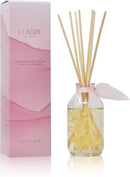 LOVSPA Reed Diffuser Set, Soothe Tahitian Vanilla Bean Scented Oil Diffuser with Sticks, Home Fragrance Accessories for Bathroom Shelf Decor, Aroma Diffusers for Home or Office Fall Decor, USA Made by CozyNest Decor