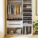 DIMJ Drawer Organizer 15 Pack - Foldable Baby Organizers and Storage & Dresser Organizer for Nursery, Bedroom, Closet - Nursery Organization Dresser Dividers for underwear, Sock, Bra, Belt, Tie, Brown by CozyNest Decor