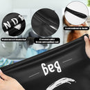 Shappy 2 Pcs Large Travel Laundry Bag Washable Waterproof Wet Dry Large Dirty Clothes Bag Bathing Workout(Cute Style) by TinyTreasures Baby Boutique