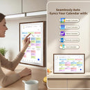 15.6 Inch Digital Calendar Chore Chart with Touchscreen - Full HD Interactive Display, Wall & Desk Mountable Family Planner, To-Do List & Meal Planner, Ideal for Home Organization & 2025 Scheduling by TinyTreasures Baby Boutique