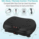 AXV Vibration Plate Exercise Machine Whole Body Workout Portable Mini Vibrate Fitness Platform Lymphatic Drainage Machine for Weight Loss Shaping Toning Wellness Home Gyms Workout (Mini) by CozyNest Decor