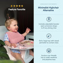Upseat – The Original Ergonomic Baby Floor & Booster Seat with Tray, Developed with Physical Therapists for Upright Posture & Healthy Hip Development, 4–24 Months, Dishwasher-Safe Extra-Large Tray by TinyTreasures Baby Boutique
