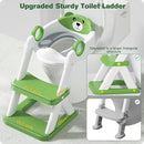 Potty Training Seat, Upgrade Toddler Toilet Seat for Kids Boys Girls, 2 in 1 Potty Training Toilet for Kids, Splash Guard Anti-Slip Pad Step Stool（Upgraded Cushion） by TinyTreasures Baby Boutique
