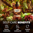 Kukka Clove Oil for Teeth and Gums - 4 Fl Oz - 100% Pure Natural Clove Essential Oil - Steam distilled from Flower Buds for Potency - Perfect Solution for Oral Care, Hair, Diffuser & Soap Making Scent by CozyNest Decor