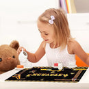 Construction Placemats Set of 6 Toddler Plastic Table Mats Dump Truck Place Mats Washable Vinyl Nursery Homeschool Table Decoration for Indoor Outdoor Party Kitchen Dining by CozyNest Decor