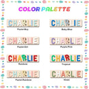 Personalized Name Puzzle for Toddlers 1-3 Wooden Alphabet Shape Number Blocks Personalized Baby Gifts 1st Birthday for Girls & Boys Preschool Educational Montesorri Toys for 1 Year Old 2 3 4 5 by TinyTreasures Baby Boutique