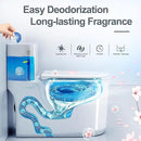 KIISIISO Ultra Clean Toilet Tablets White & Blue-60 PACK, Toilet Bowl Cleaners for Deodorizing & Descaling, Long-Lasting Toilet Bowl Cleaner with Sustained-Release Technology for Stubborn Stains by CozyNest Decor