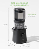 Nama J2 Cold Press Juicer – Self Feeding for Hands-Free Operation with Wide Mouth Hopper for Whole Recipe Loading, Zero Waste Masticating Juicer For More Juice, Less Pulp – Easy Cleanup & Assembly by CozyNest Decor