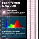 Barrina LED Grow Light 4FT,168W(4 x 42W, 1000W Equivalent), Full Spectrum, V-Shape with Reflector Combo, Grow Lights for Indoor Plants, Greenhouse, 4-Pack by GreenHaven Gardens