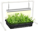SOLIGT Grow Lights for Seed Starting, 2FT LED Full Spectrum Seedling Lights with Stand for Indoor Plants Vegetable Growing, Duoble Brightness, Height Adjustable, Energy Efficient by GreenHaven Gardens