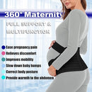 ChongErfei Maternity Belt, Pregnancy 3 in 1 Support Belt for Back/Pelvic/Hip Pain, Maternity Band Belly Support for Pregnancy Belly Support Band (M: Fit Ab 35.5"-47.3", Black) by TinyTreasures Baby Boutique