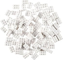 Strictly Briks Classic Bricks Starter Kit, White, 96 Pieces, 2x3 Studs, Building Creative Play Set for Ages 3 and Up, 100% Compatible with All Major Brick Brands by TinyTreasures Baby Boutique