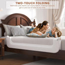 Bed Rail for Toddlers, Baby Bed Rail Guard for Kids, Toddler Bed Rails with Reinforced Anchor Fit, Height Adjustable & Foldable Bed Rail Guard for Twin, Full, Queen & King Beds (White, 59IN) by TinyTreasures Baby Boutique
