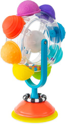 Sassy Rainbow Wheel High Tray Toy, Age 6+ Months by TinyTreasures Baby Boutique