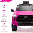 Electric Car for Kids, Licensed Toyota Tundra 12V Electric Truck, Off-Road Kids Car w/Remote, Spring Suspension & 3 Speeds, LED Headlights, Ride-On Toys for Boys/Girls by TinyTreasures Baby Boutique