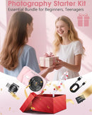 Digital Camera, Autofocus 48MP 4K Camera for Photography with 32GB Card, Portable Compact Point and Shoot Digital Camera for Teens Adult Beginner Kids with Metal Shell, 2000 mAh Battery by TinyTreasures Baby Boutique