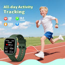 Smart Watch for Kids Girls Boys No APP/Phone Needed, 1.8" IP68 Waterproof Sport Kids Watch Pedometer, Heart Rate, Sleep Monitor, Step Counter, 12 Puzzle Games for Girls Boys Teens 6-16 by TinyTreasures Baby Boutique