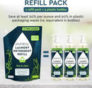 Puracy Laundry Detergent - Enzyme-Powered Liquid Laundry Detergent Concentrate, Natural Laundry Detergent Seen on TikTok, Non-Toxic (Free & Clear, 16 fl oz, 64 Loads) by CozyNest Decor