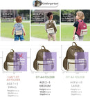 Toddler Backpack for Boys 2-5: Preschool Kindergarten 13" Daycare Backpacks Fit A4 Folder by TinyTreasures Baby Boutique