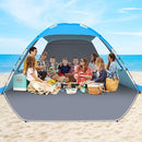 Gorich Beach Tent Sun Shelter for 3/4-5/6-7/8-10 Person with UPF 50＋ UV Protection, Lightweight & Easy Setup Beach Shade Canopy, Portable Beach Shade Tent Beach Cabana by TinyTreasures Baby Boutique