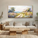 ZUITINGHUA Wood Framed Canvas Wall Art For Living Room Wall Decor For Bedroom Office Wall Decoration Country Road Landscape Paintings Farmhouse Pictures Artwork Room Aesthetic Home Decor 20x40 In by CozyNest Decor