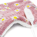 GOQOTOMO Flower Heating Pad for Back Pain Relief- 12" x 24"12 Heat Levels, 8 Timers Stay on, Machine Washable -F1224 by CozyNest Decor