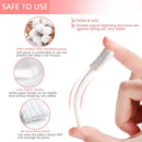 Baby Tongue Cleaner, Baby Toothbrush, 42Pcs Disposable Infant Toothbrush Clean Baby Mouth,Gauze Gum Cleaner Toothbrush Baby Oral Cleaning Stick Dental Care for 0-36 Month Baby+Free 1 Finger Toothbrush by TinyTreasures Baby Boutique
