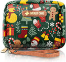 EVERLIT Care Rescue Pack | Family-Friendly First Aid Kit for Kids with 200 Pcs Medical Supplies | Travel-Friendly Compact Storage Bag for Home, Car, Travel, Camping, Adventure (Christmas) by TinyTreasures Baby Boutique