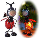 Solar Ladybug Garden Lantern Waterproof LED Ladybug Solar Lights Outdoor Decorative Tabletop Lanterns Lamp for Yard Patio Table Decoration by GreenHaven Gardens