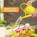 Metal Watering Can for Outdoor Plants, Galvanized Steel Watering Can with Removable spout, 1 Gallon,Perfect Home & Garden Décor Yellow by GreenHaven Gardens
