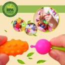 BIRANCO. Pop Beads, Jewelry Making Kit - Arts and Crafts for Girls 3-7 Years Old, Snap Beads Toys - Necklace, Bracelet, Ring Creative DIY Set - 520 pcs by TinyTreasures Baby Boutique